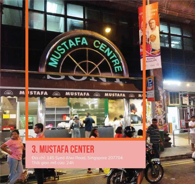 Mustafa Center – Khu chợ đêm Singapore nổi tiếng