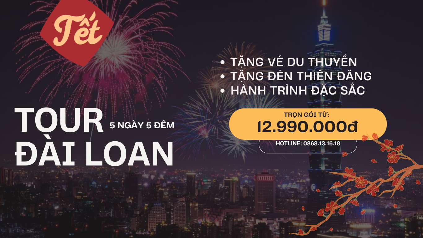 Tour Tết Đài Loan