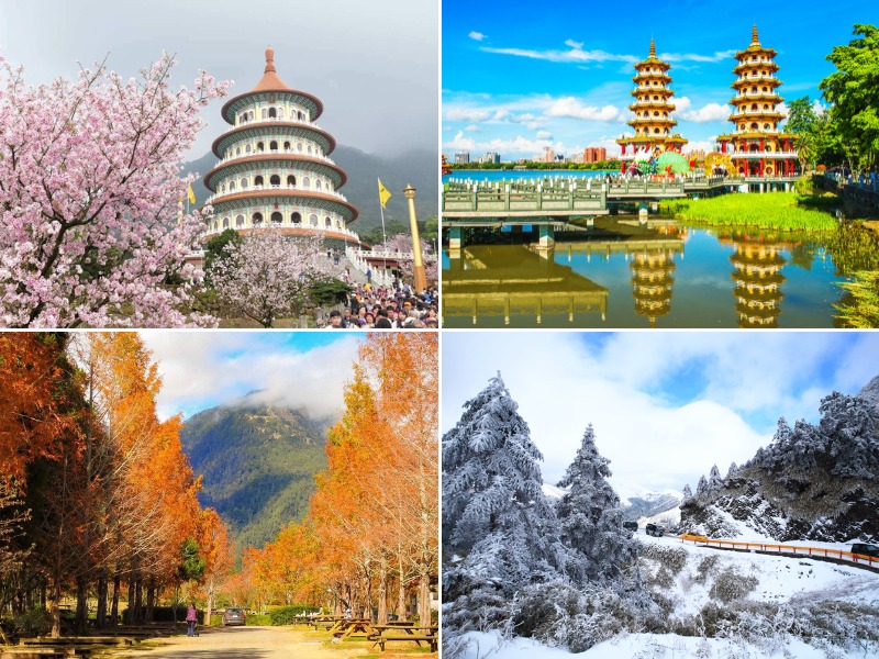 du lịch Đài Loan mùa nào đẹp nhất