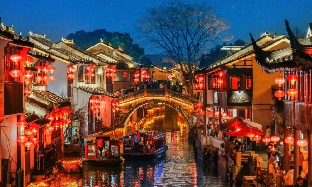 Thất Lý Sơn Đường – con phố cổ ven kênh mang đậm nét Giang Nam xưa.
