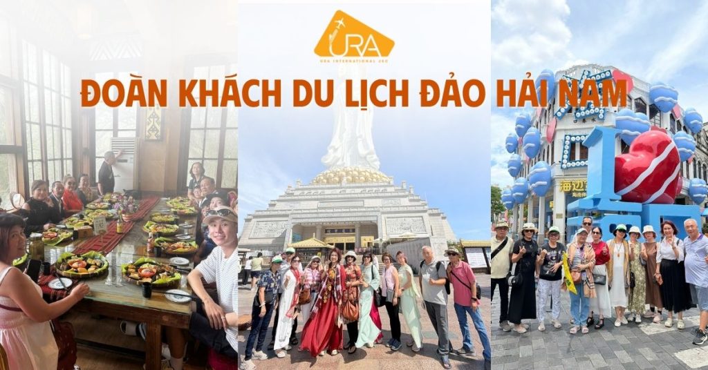 Đoàn khách Tour du lịch Hải Nam